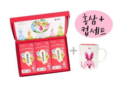 홍아순수 어린이스틱 3단계+사이머그컵